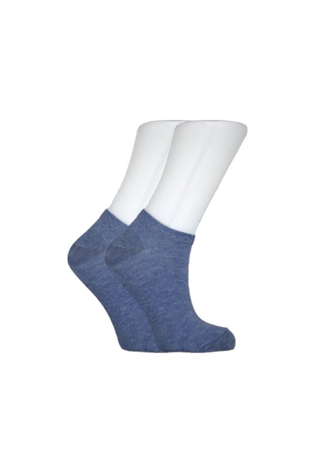 Kadın Çok Renkli Pamuklu Patik Çorap 6'lı Paket Çok Renkli - 36 - 40