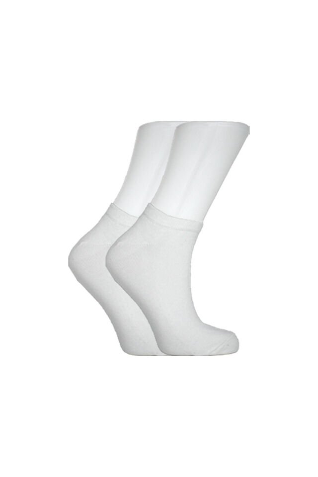 Kadın Çok Renkli Pamuklu Patik Çorap 6'lı Paket Çok Renkli - 36 - 40