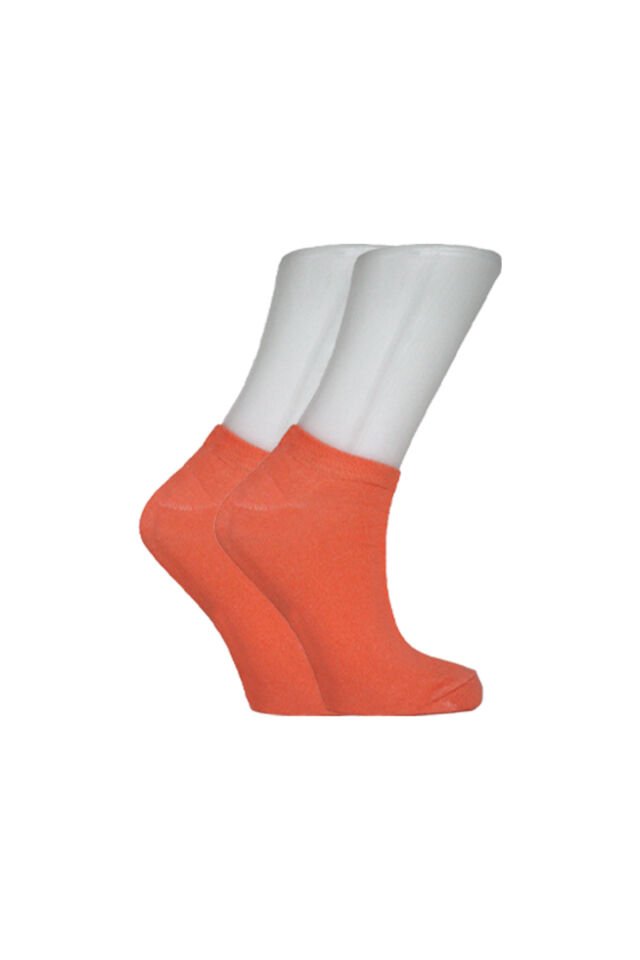 Kadın Çok Renkli Pamuklu Patik Çorap 6'lı Paket Çok Renkli - 36 - 40