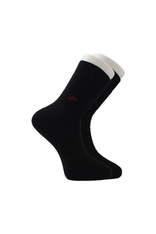 Erkek Havlu Pamuklu Kışlık Kalın Soket Çorap Termal 4'lü Paket Çok Renkli-1 - 40-46