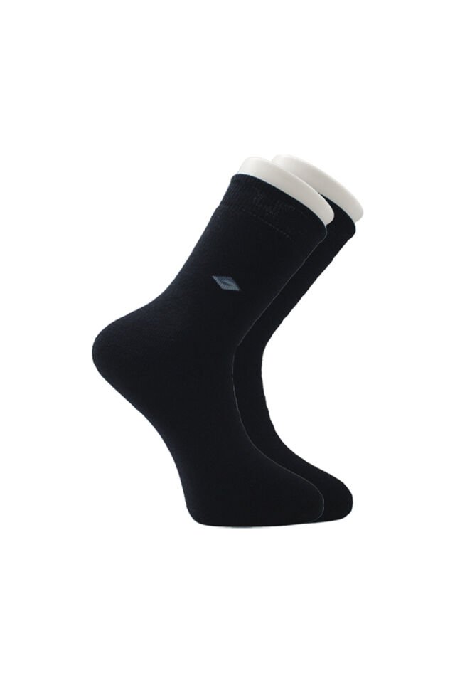 Erkek Havlu Pamuklu Kışlık Kalın Soket Çorap Termal 4'lü Paket Çok Renkli-1 - 40-46