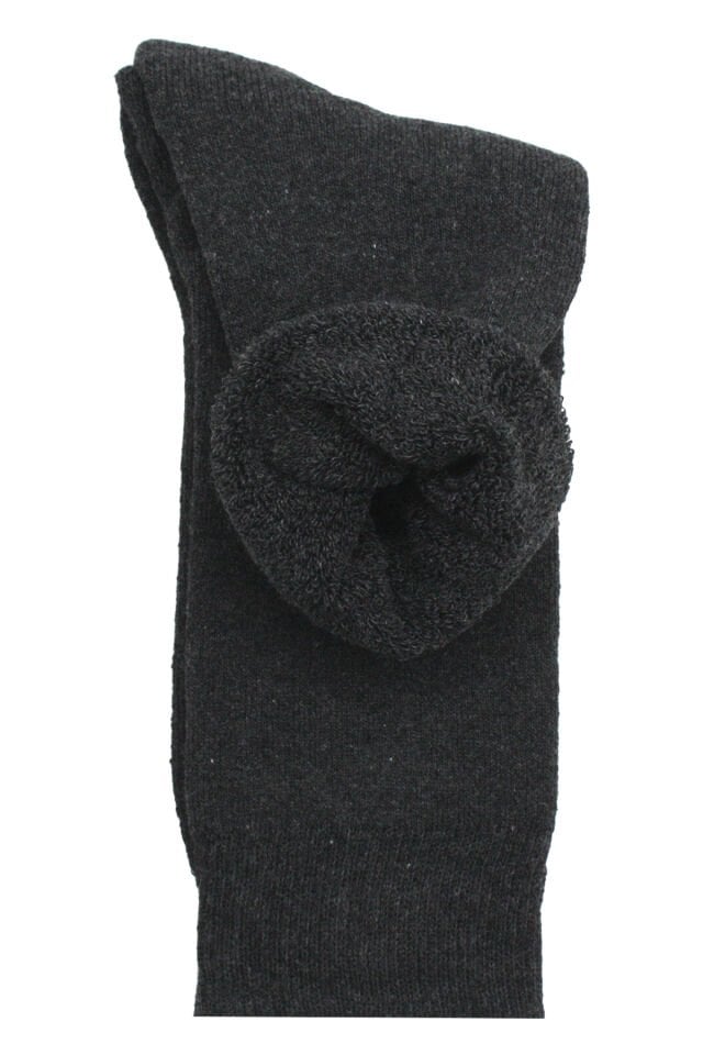 Erkek Havlu Pamuklu Kışlık Kalın Soket Çorap Termal 4'lü Paket Çok Renkli-1 - 40-46