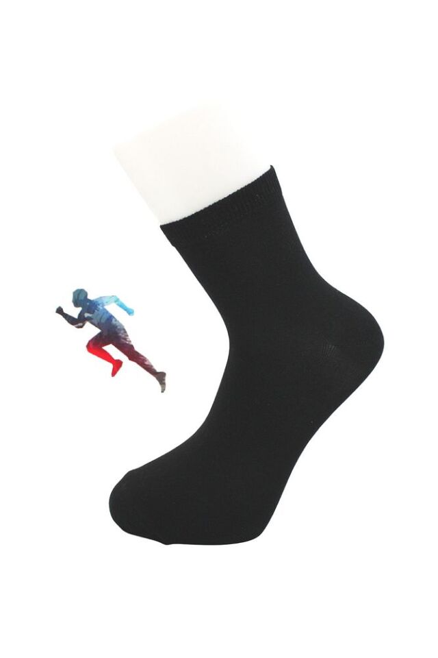 Erkek Patik Çok Renkli Pamuklu Çorap 4'lü Paket