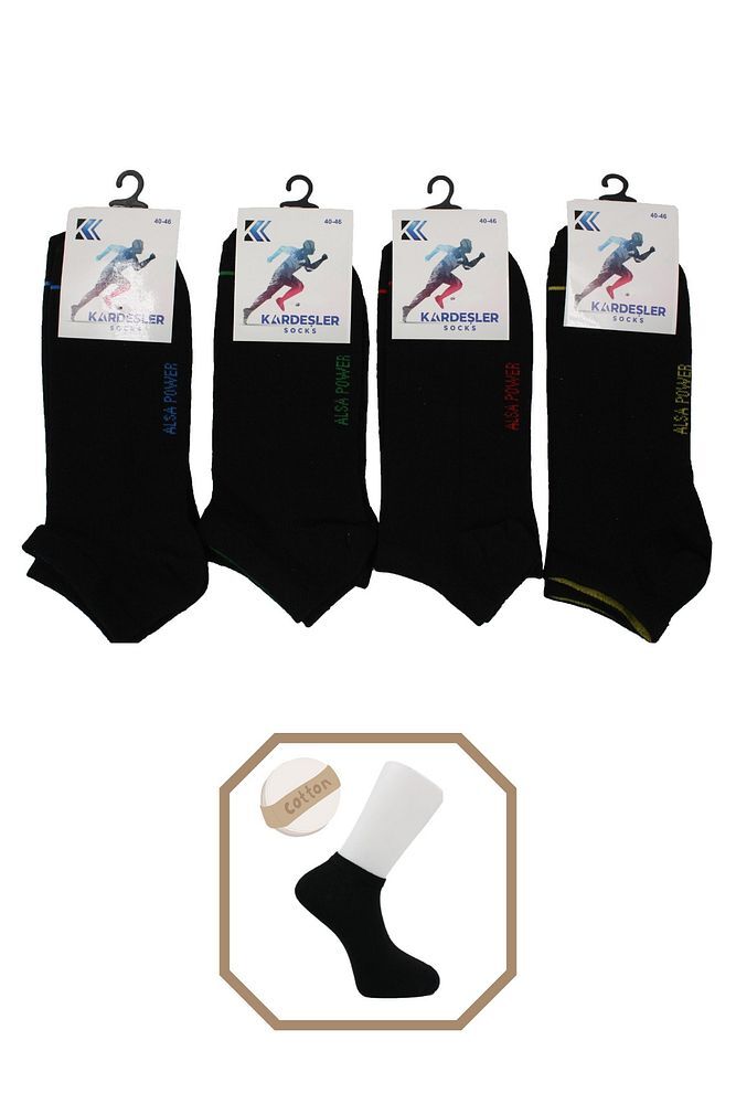 Erkek Pamuklu Patik 4'lü Paket