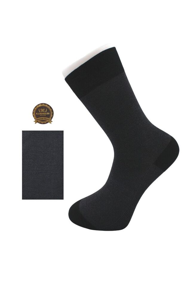 Bambu Erkek Yazlık Soket Uzun Jakarlı Desenli Çorap Dikişsiz 4'lü Paket