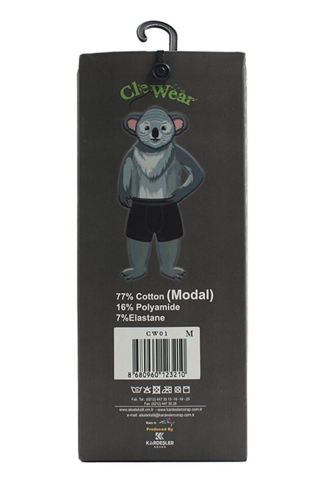 Erkek Modal Likralı Boxer 3'lü Premium Paket