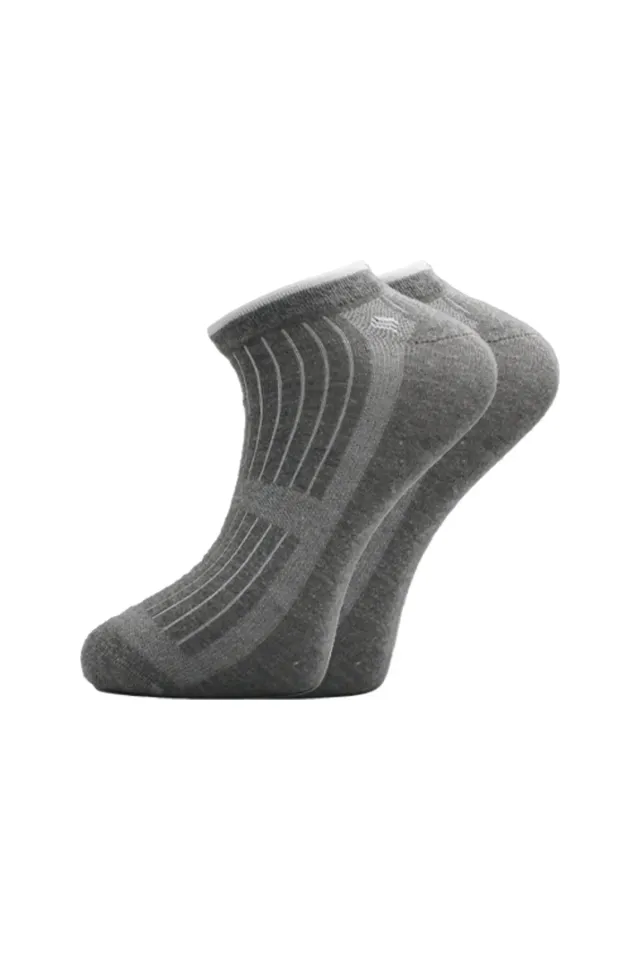 Erkek Patik Çok Renkli Pamuklu Çorap 4'lü Paket Çok Renkli 1 - 40-46