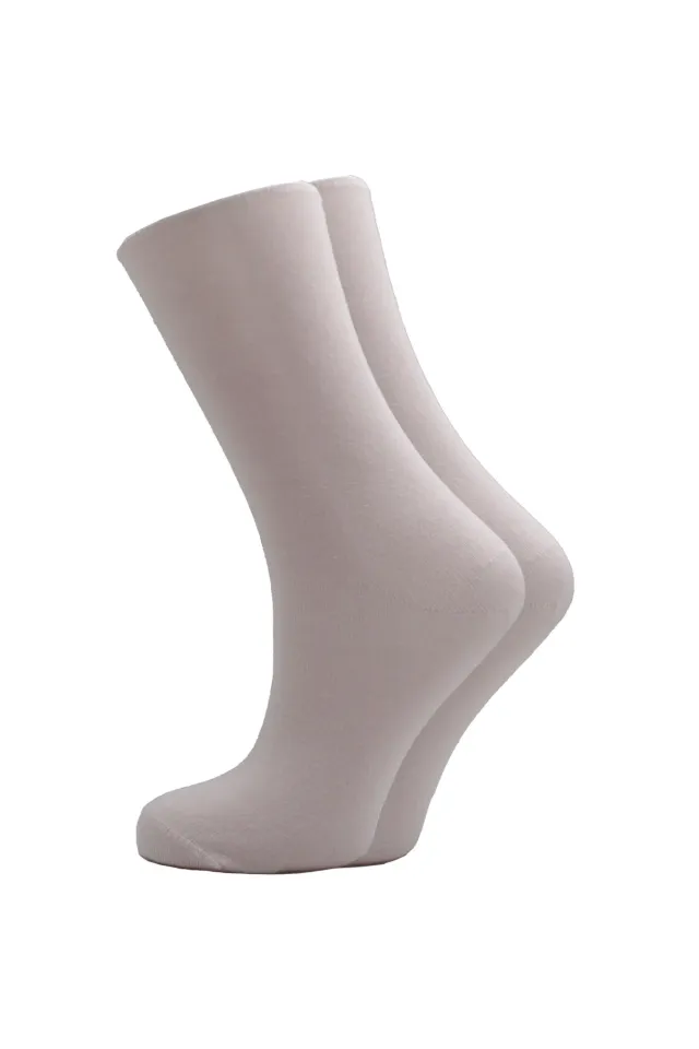 Kadın Çok Renkli Soket Diyabetik Şeker Çorabı Bambu Sıkmayan Çorap 6'lı Paket